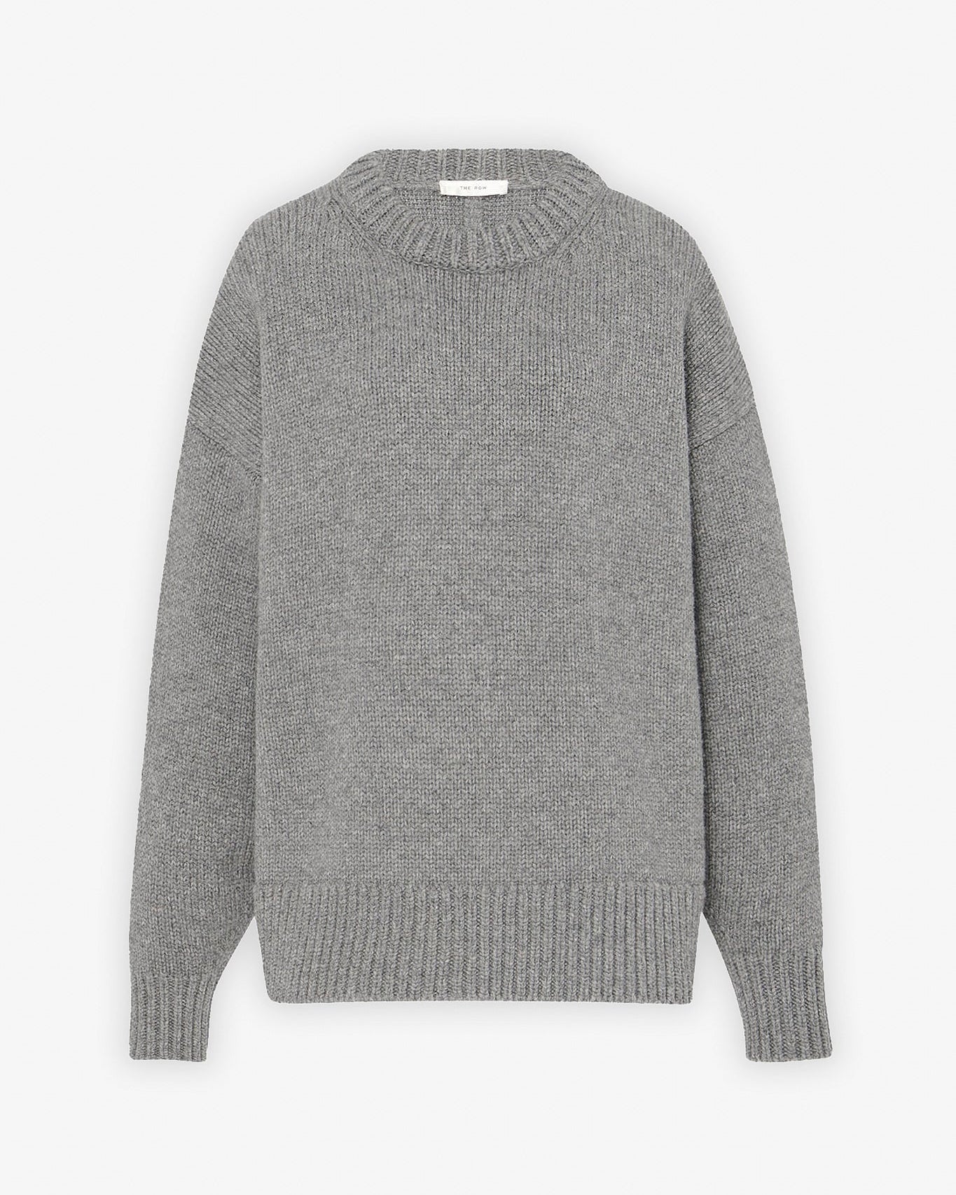 Gray sweater on a white background
