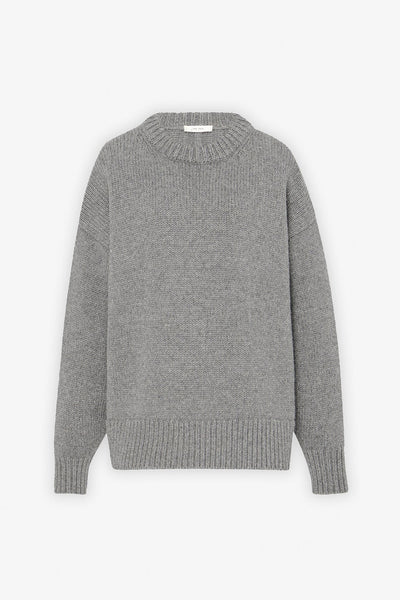 Ophelia grey wool cashmere sweater