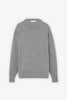 Ophelia grey wool cashmere sweater