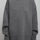 Ophelia grey wool cashmere sweater