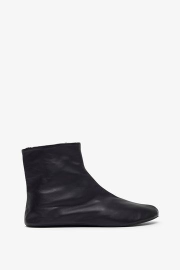 Stella black leather boots