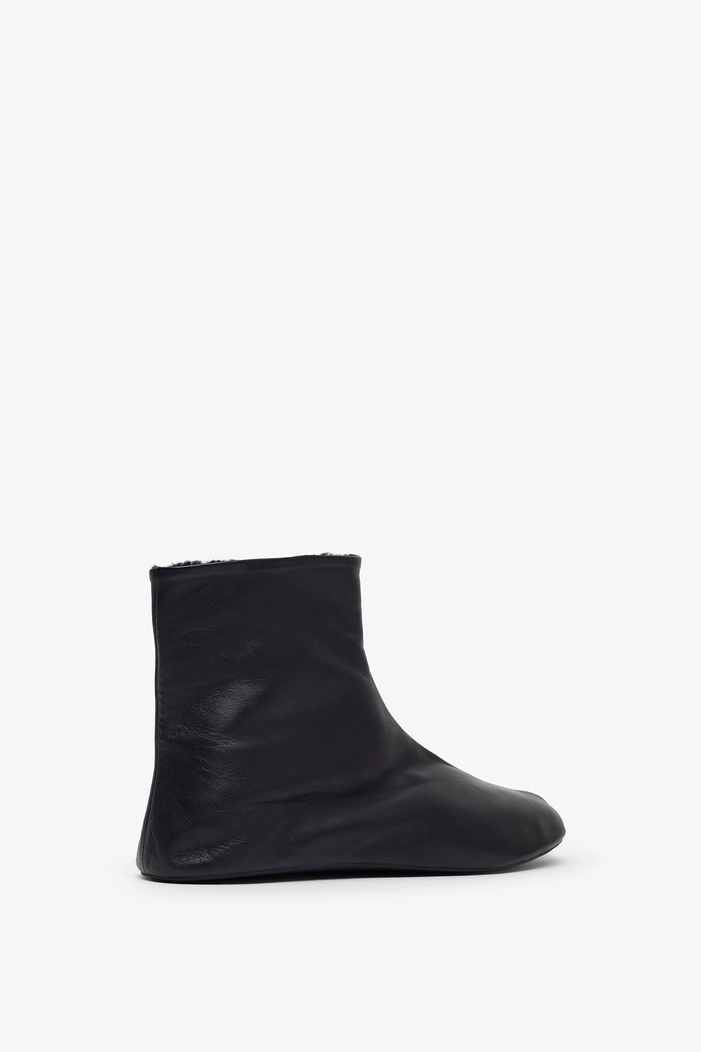 Stella black leather boots