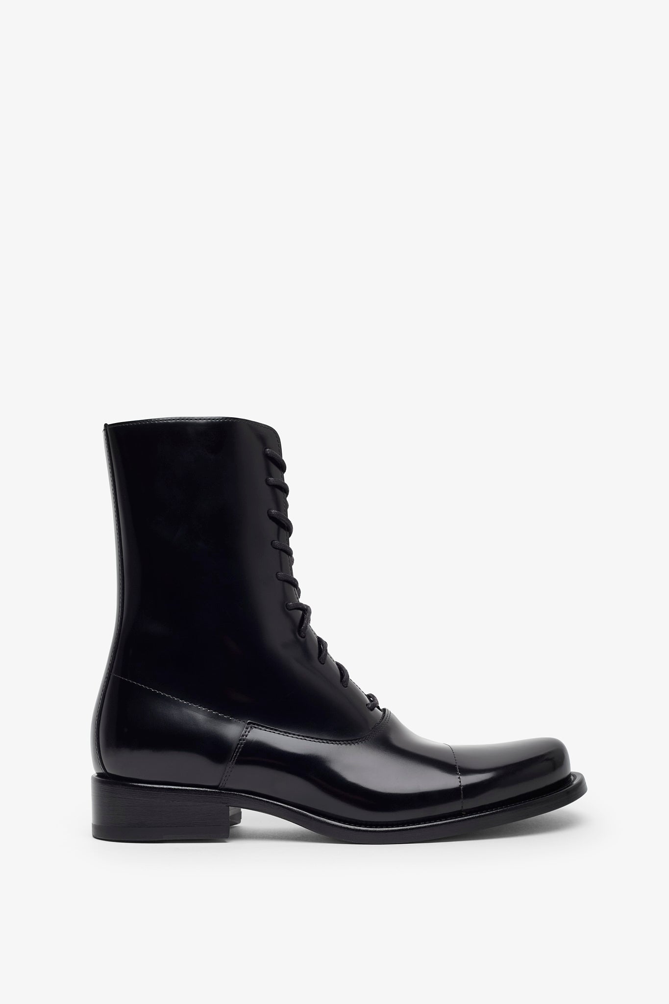 Kai lace up leather boots