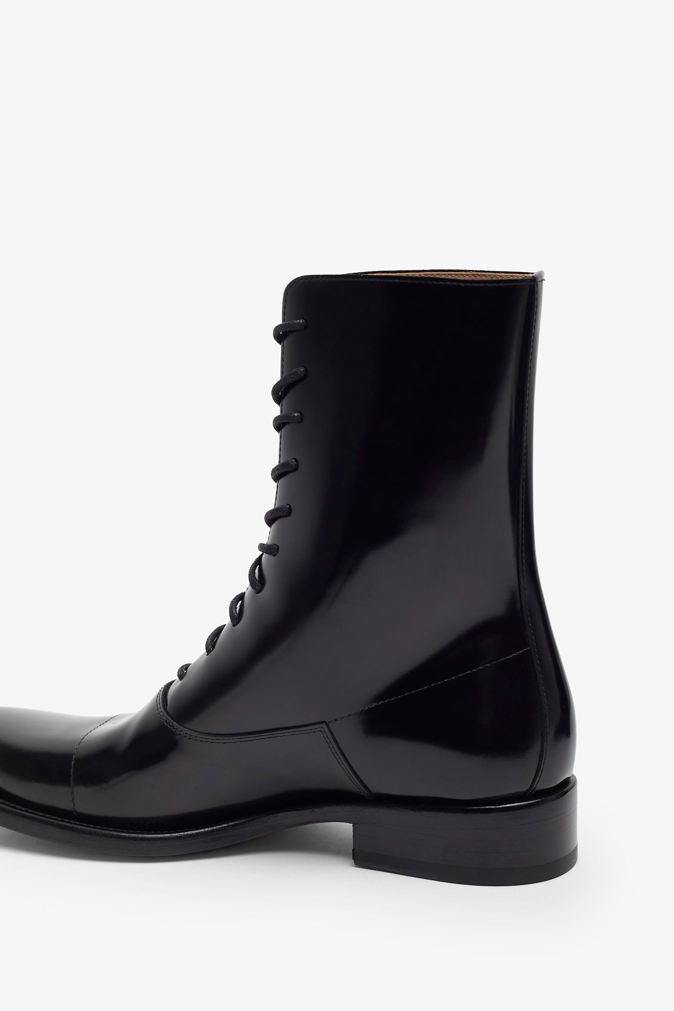 Kai lace up leather boots