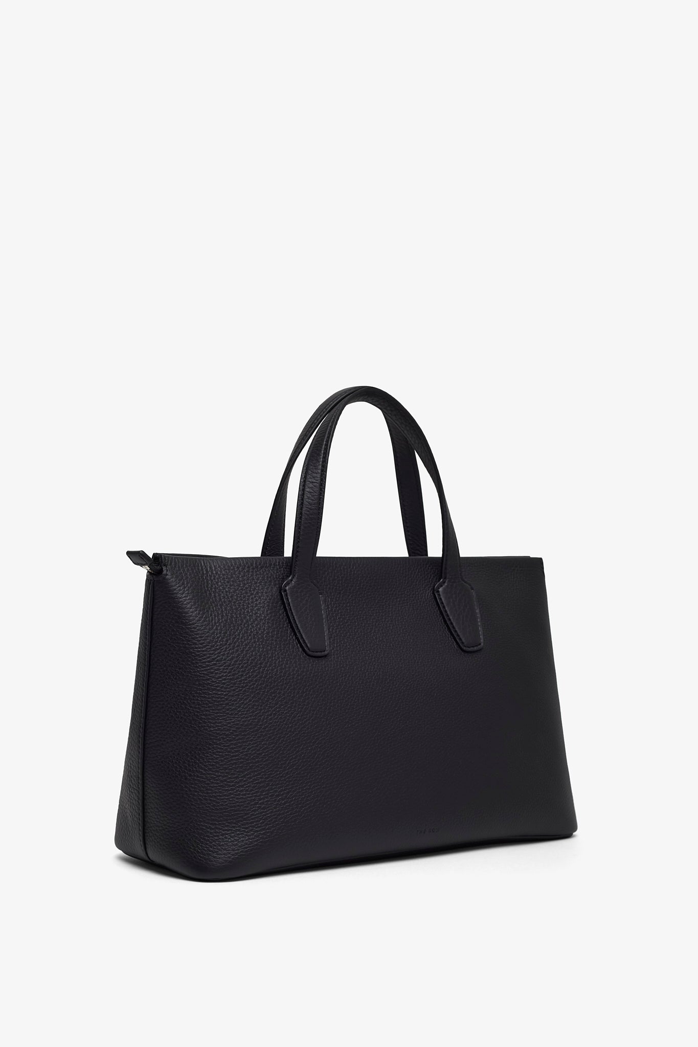 The Row | Marcel black top handle bag | Savannahs