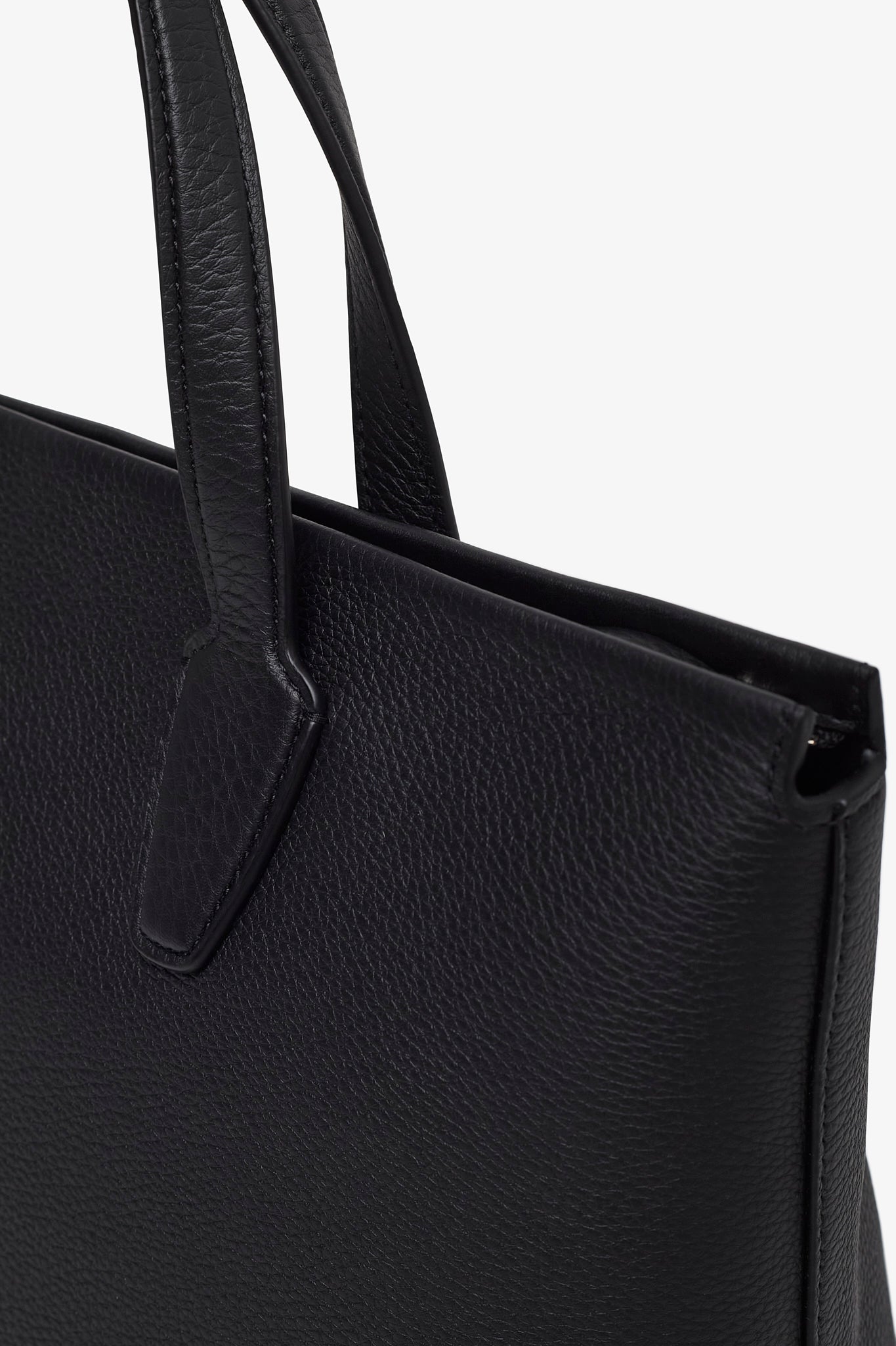 Marcel black top handle bag