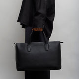 Marcel black top handle bag