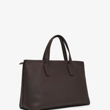 Marcel brown top handle bag