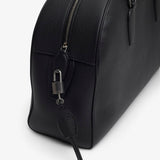 India 15.75 black top handle bag