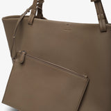 Park Tote Three taupe leather bag