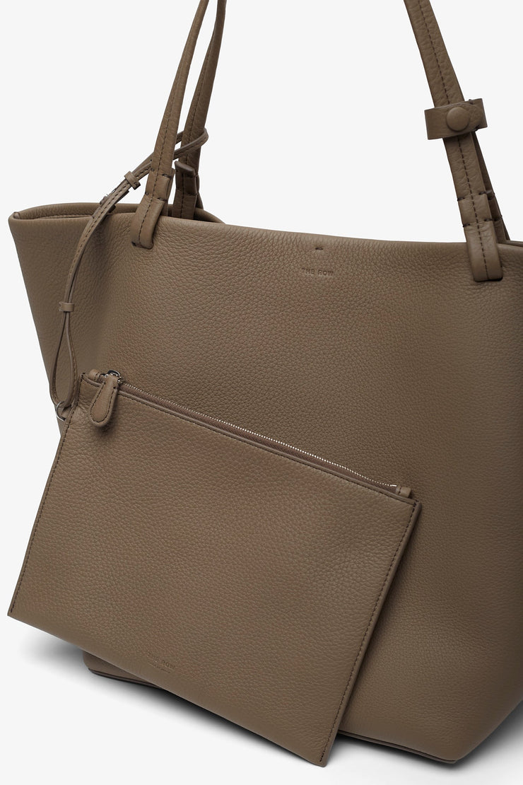 Park Tote Three taupe leather bag