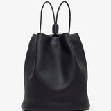 Joe black leather backpack