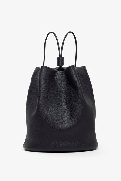 The Row | Joe black leather backpack | Savannahs