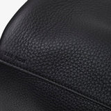 Joe black leather backpack