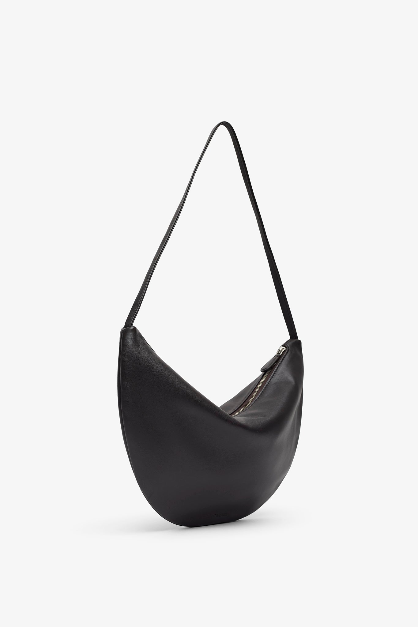 Small Izzy dark brown shoulder bag