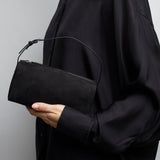 90'S black nubuck bag