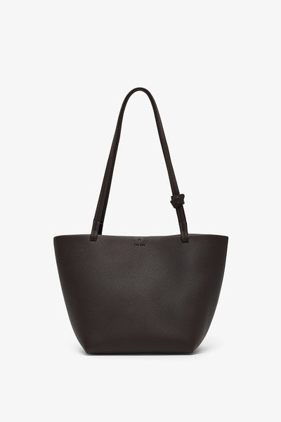 The Row | Medium Park Tote dark brown bag | Savannahs