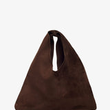 Small Bindle brown suede shoulder bag