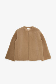 Valorin beige shearling jacket