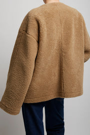 Valorin beige shearling jacket