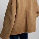 Valorin beige shearling jacket
