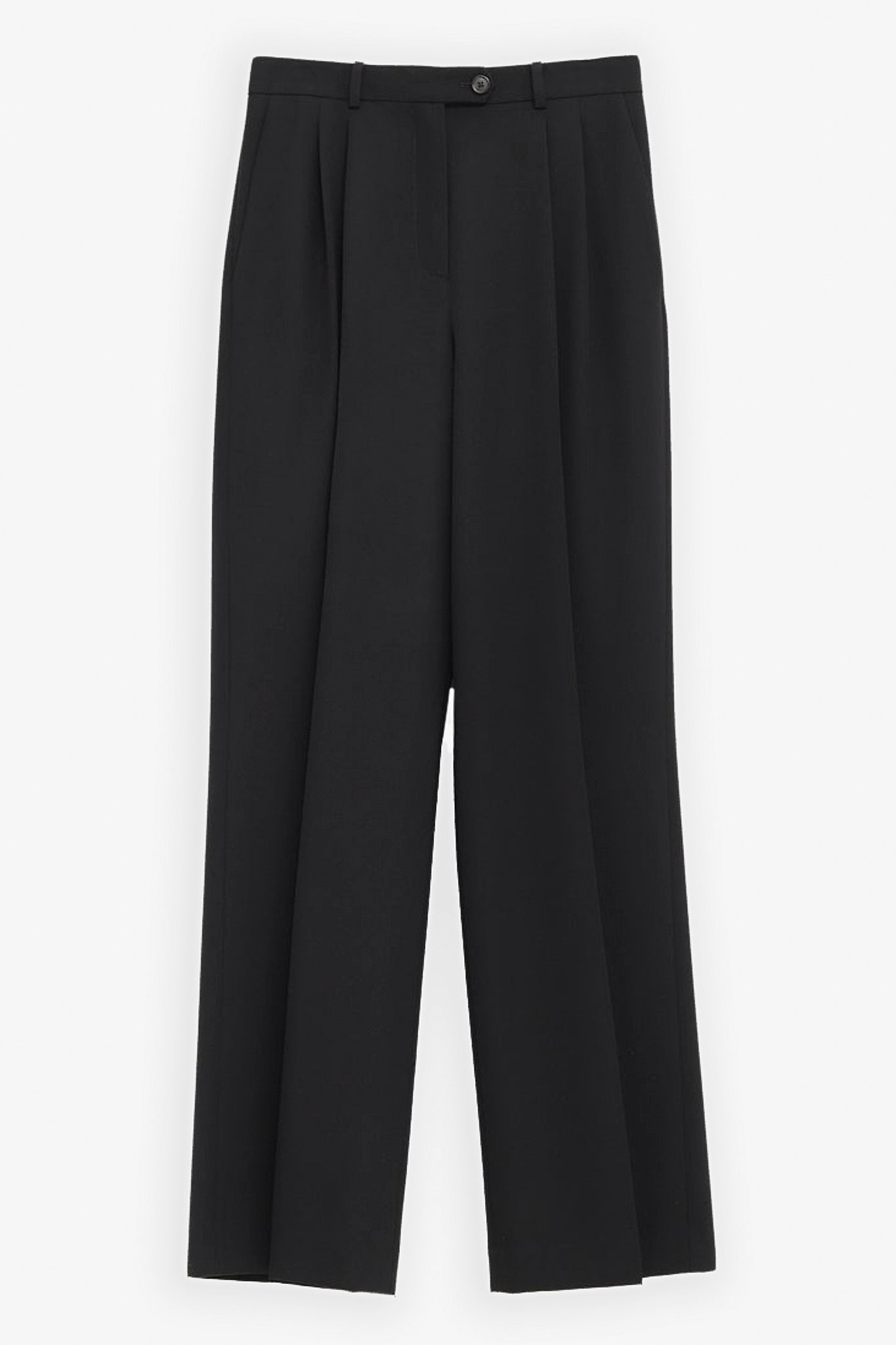 Virgil black wool pants