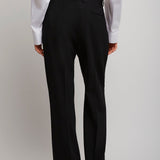 Virgil black wool pants
