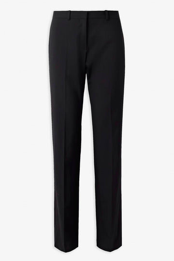 Hiram black wool pants
