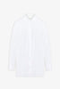 Luka white cotton poplin shirt