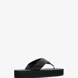 Dune flatform ginza black slides