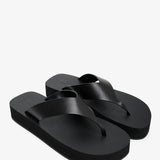 Dune flatform ginza black slides