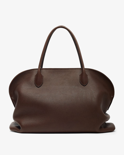 The Row | Agnes 15 dark brown bag | Savannahs
