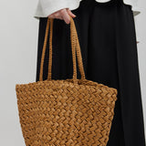 Estelle Two raffia bag