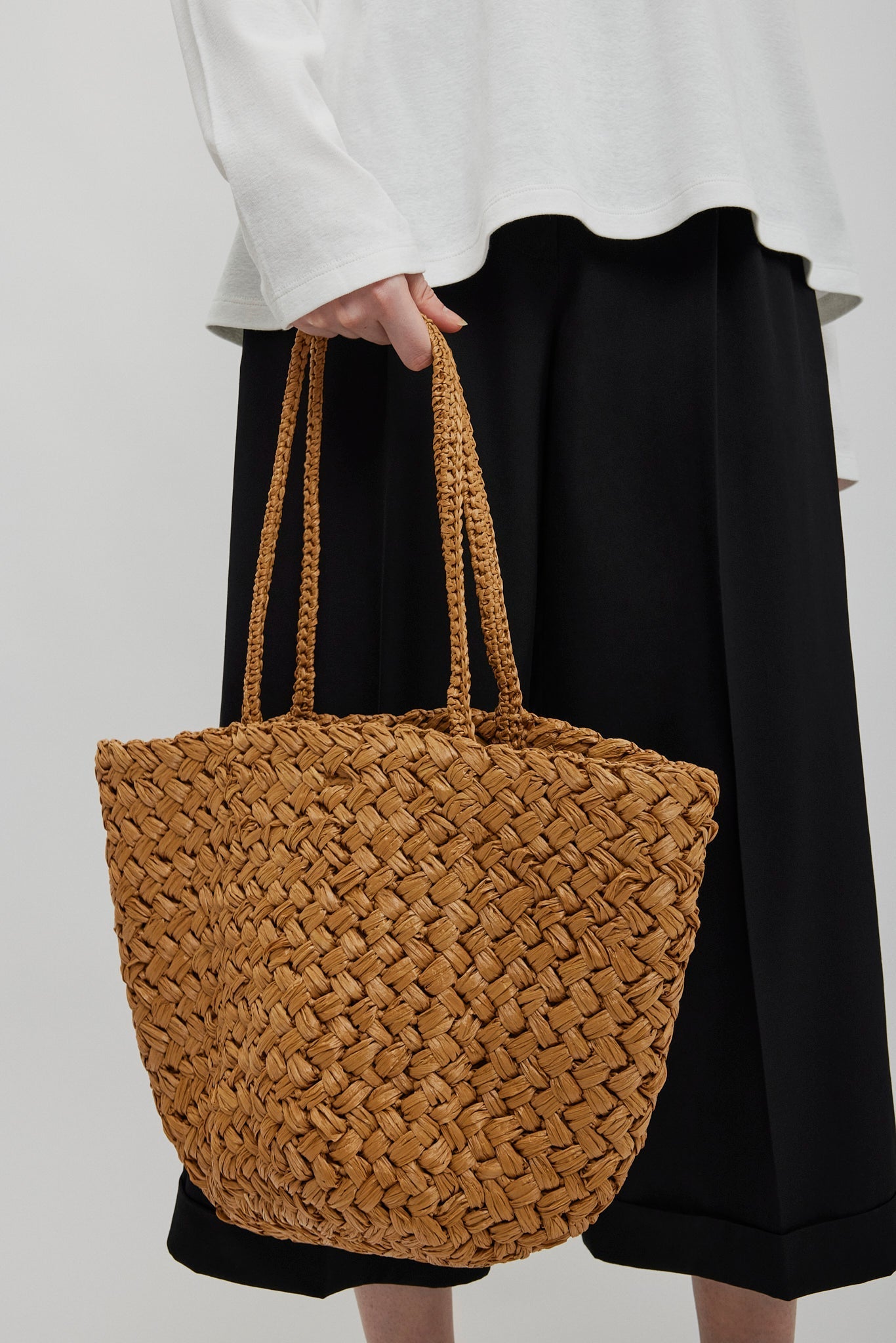 The Row | Estelle Two raffia bag | Savannahs