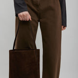 Medium N/S Park dark brown tote bag