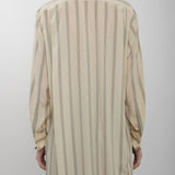 Falco white and black striped shirt