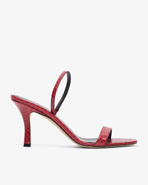 The Row | Ella red slingback sandals | Savannahs
