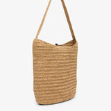 Alma raffia shoulder bag