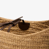 Alma raffia shoulder bag