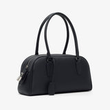 India E/W small  black leather bag