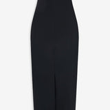 Iphora black wool skirt