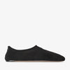 The Row Stellene black suede ballet flats