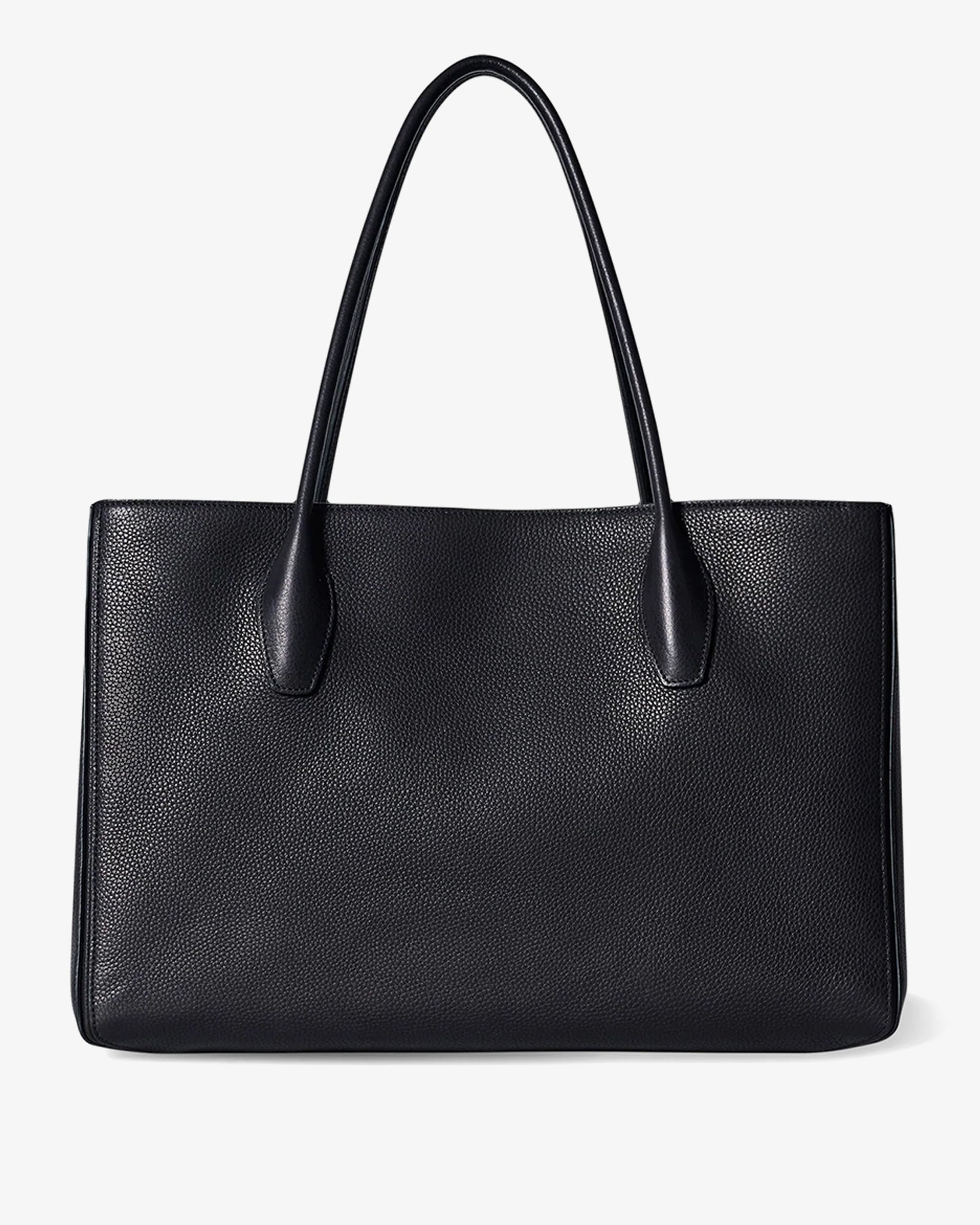 The Row Eileen black tote bag