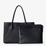 Eileen black tote bag