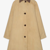 Ina cotton gabardine coat