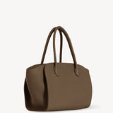 Marlo 12 dark muschio leather bag