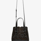 Mina 25 vienne vague black tote bag
