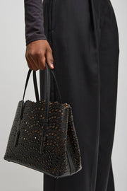 Mina 25 black tote bag
