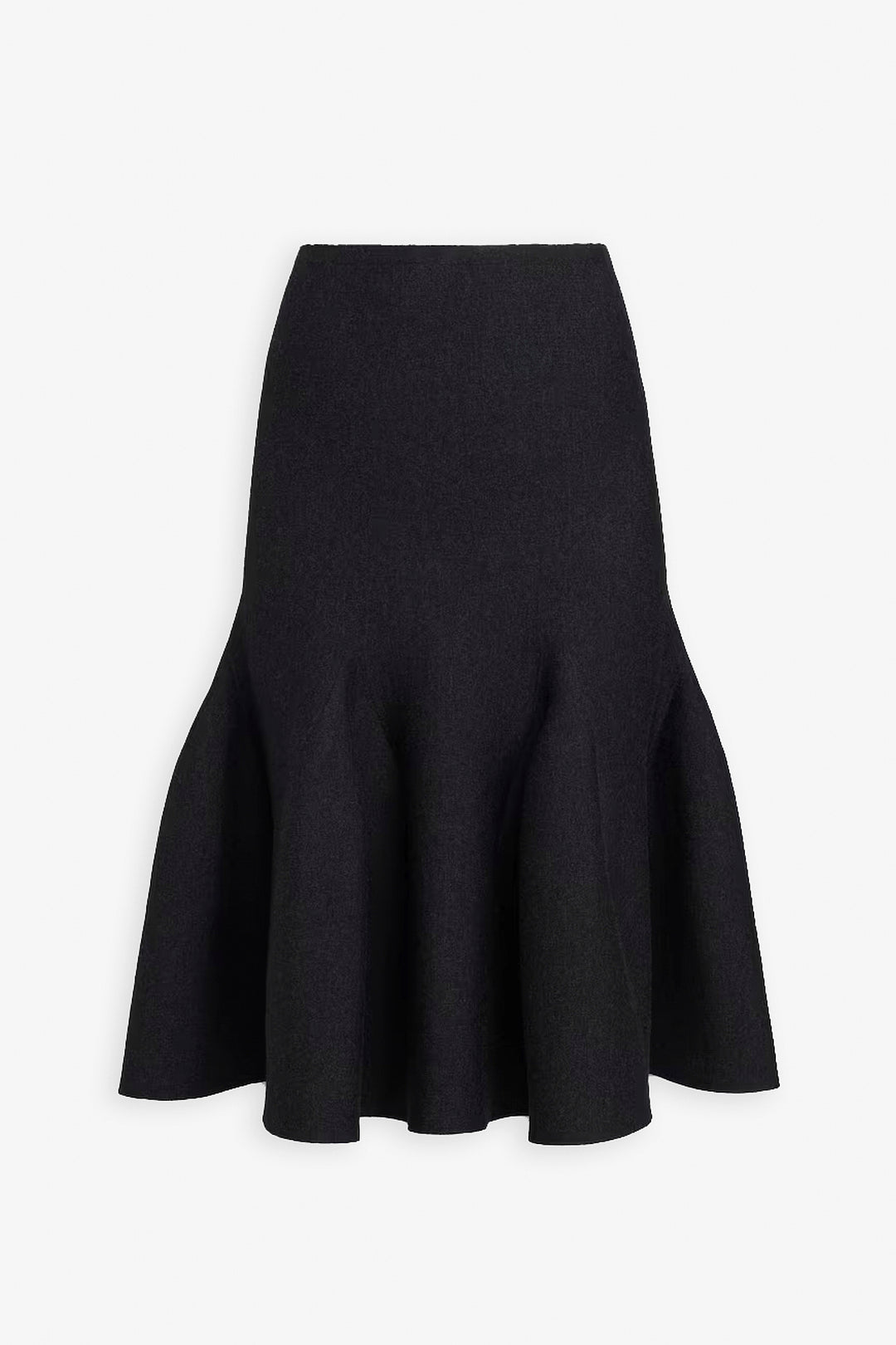 【ALAIA直営店】JUPE SPIRALE EN MAILLE Alaïa | Beige jersey spiral skirt | Savannahs