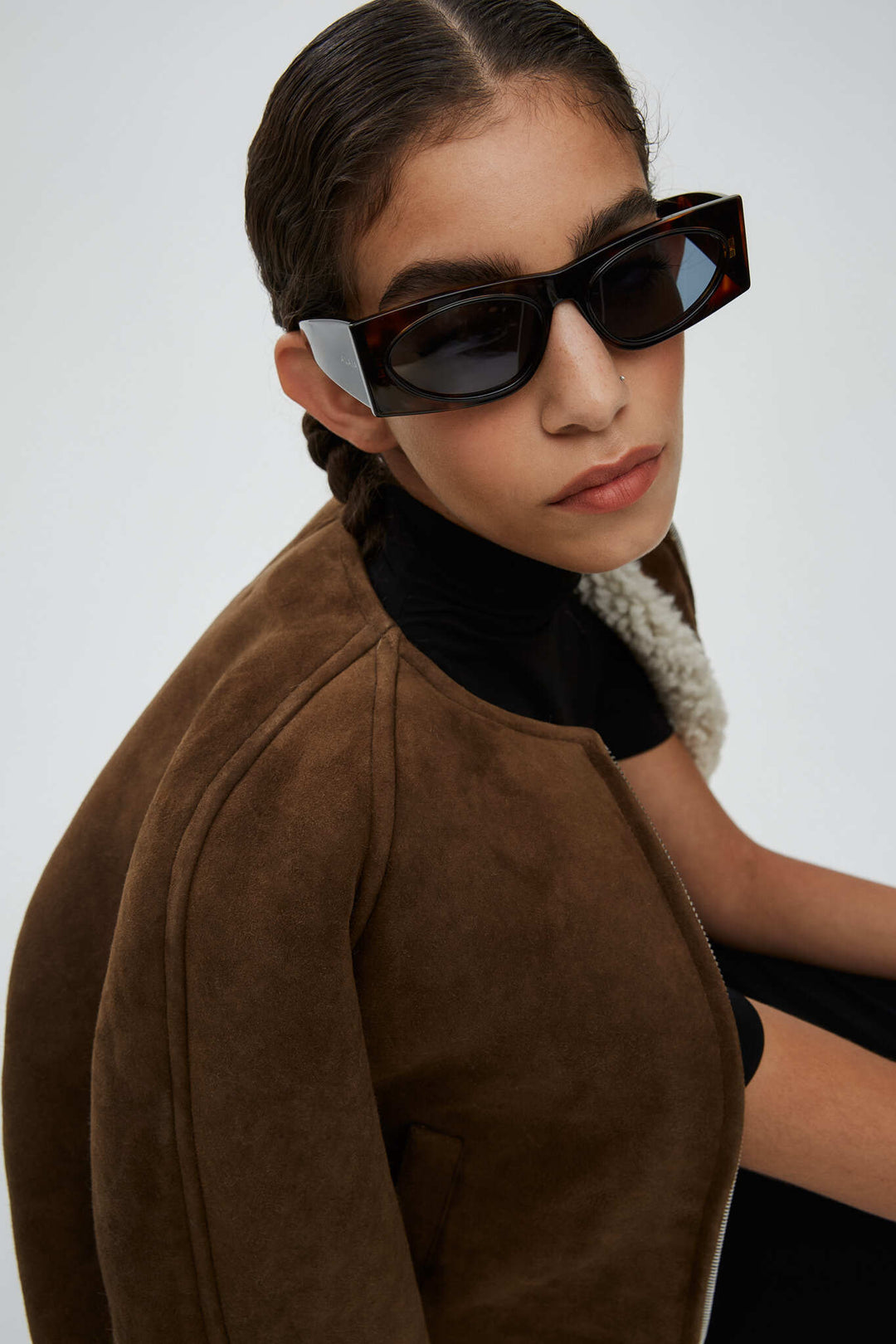 Alaïa | Cat Eye 85 brown sunglasses | Savannahs
